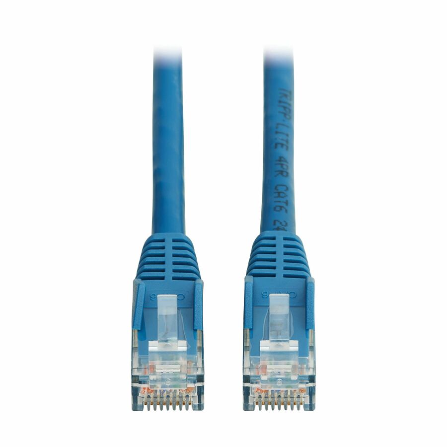 Eaton Tripp Lite Series Cat6 Gigabit Snagless Molded UTP Ethernet Cable (RJ45 M/M), PoE, LSZH, Blue, 15 m (49.2 ft.)