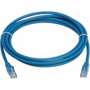 Tripp Lite by Eaton Cat6 Gigabit Snagless Molded UTP Ethernet Cable (RJ45 M/M) PoE LSZH Blue 3 m (9.8 ft.)