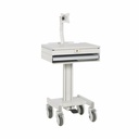 Tripp Lite series Mobile Workstation with Monitor Arm, Casters, Locking Drawer, TAA