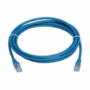 Eaton Tripp Lite Series Cat6 Gigabit Snagless Molded UTP Ethernet Cable (RJ45 M/M), PoE, LSZH, Blue, 3.5 m (11.5 ft.)