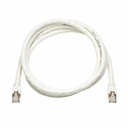 Eaton Tripp Lite Series Cat8 40G Snagless SSTP Ethernet Cable (RJ45 M/M), PoE, White, 6 ft. (1.8 m)