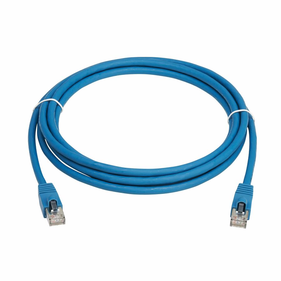 Eaton Tripp Lite Series Cat8 40G Snagless SSTP Ethernet Cable (RJ45 M/M), PoE, LSZH, Blue, 2.5 m (8.2 ft.)