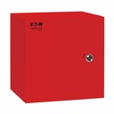 Eaton Tripp Lite Series SmartRack Outdoor Industrial Enclosure with Lock - NEMA 4, Surface Mount, Metal Construction, 12 x 12 x 10 in., Red