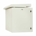 Eaton Tripp Lite Series SmartRack Industrial Enclosure - NEMA 3R, Wall Mount, Heavy-Duty Metal, Locking, Fan With Thermal Switch, 32.5 in. Depth, 12U, Gray