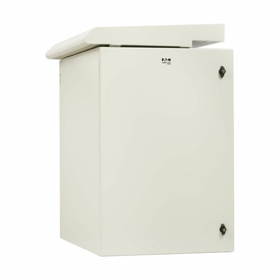 Tripp Lite by Eaton SmartRack Industrial Enclosure with Locks - NEMA 3R, Wall Mount, Heavy-Duty Metal Construction, Internal Fans, 32.5 in. Depth, 18U, Gray