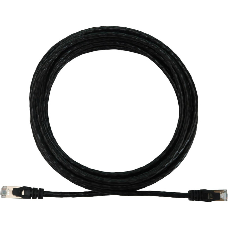 Tripp Lite by Eaton Cat6a 10G Snagless Shielded Slim STP Ethernet Cable (RJ45 M/M), PoE, Black, 10 ft. (3.1 m)