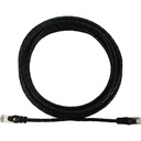 Tripp Lite by Eaton Cat6a 10G Snagless Shielded Slim STP Ethernet Cable (RJ45 M/M), PoE, Black, 10 ft. (3.1 m)