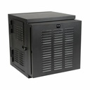 Tripp Lite by Eaton SmartRack 12U Switch-Depth Wall-Mount Small Rack Enclosure for Harsh Environments Hinged Back 230V
