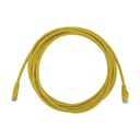 Eaton Tripp Lite Series Cat6a 10G Snagless Molded UTP Ethernet Cable (RJ45 M/M), PoE, Yellow, 20 ft. (6.1 m)