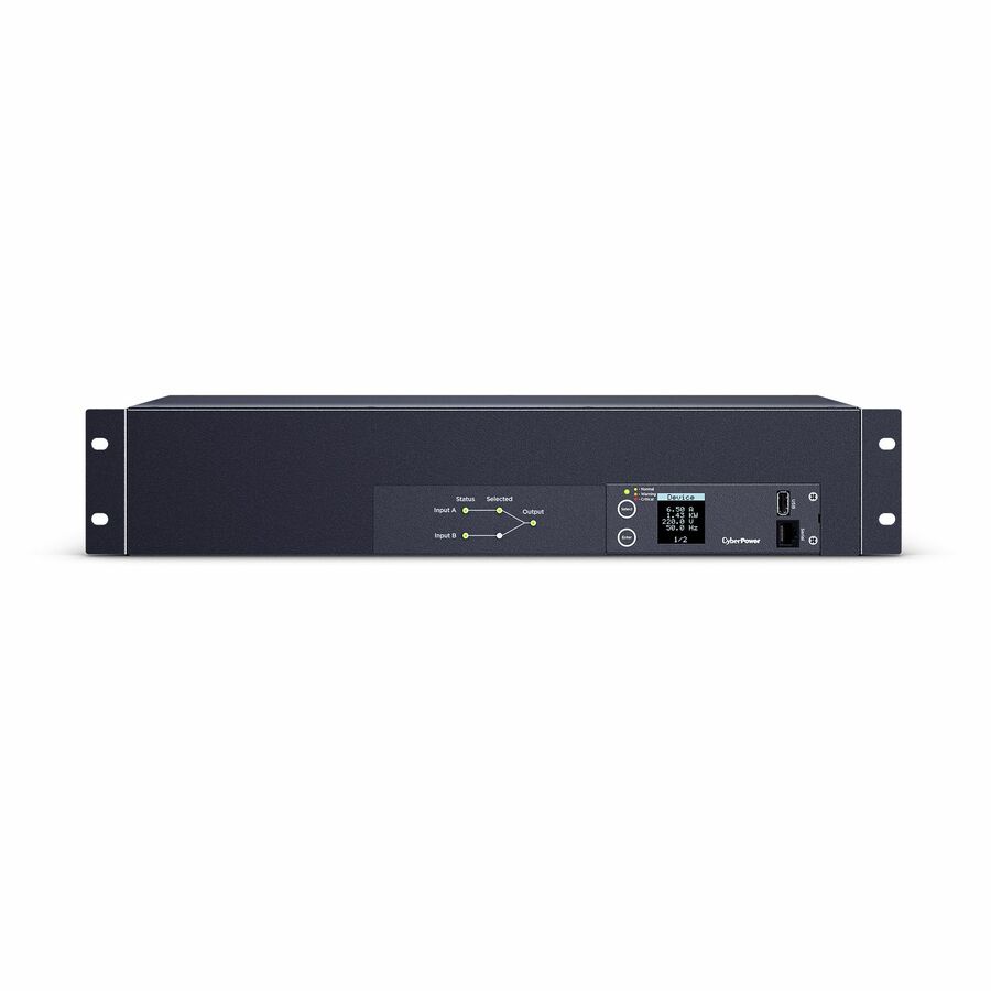 CyberPower PDU24007 Single Phase 240 - 200 VAC 30A Metered ATS PDU
