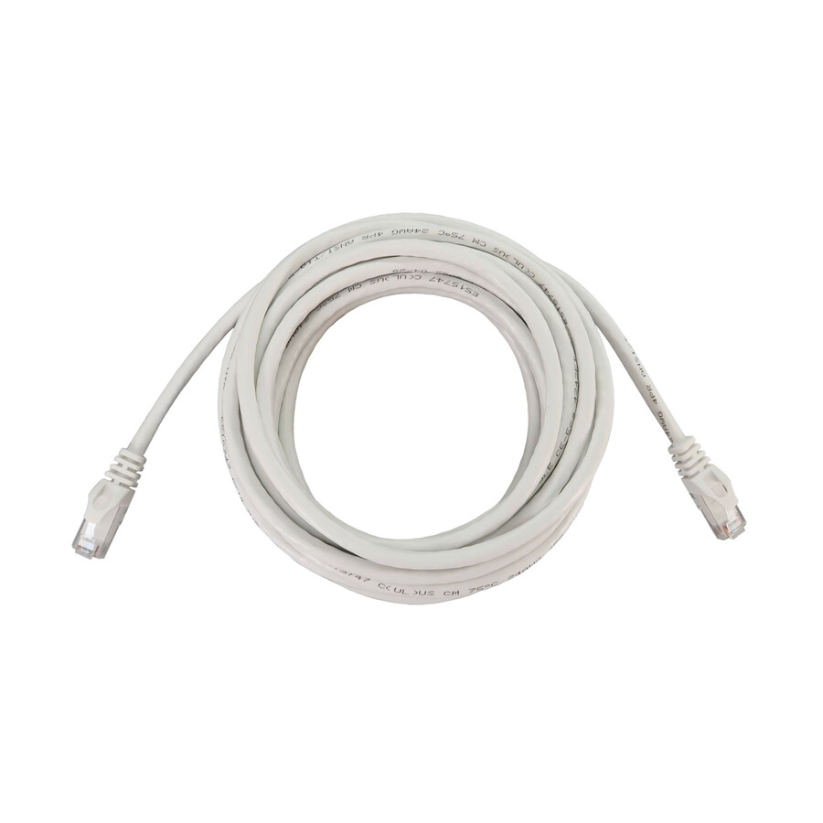 Eaton Tripp Lite Series Cat6a 10G Snagless Molded UTP Ethernet Cable (RJ45 M/M), PoE, White, 20 ft. (6.1 m)