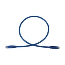 Eaton Tripp Lite Series Cat6a 10G Snagless Molded UTP Ethernet Cable (RJ45 M/M), PoE, Blue, 3 ft. (0.9 m)