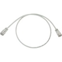 Eaton Tripp Lite Series Cat6a 10G Snagless Molded Slim UTP Ethernet Cable (RJ45 M/M), PoE, White, 2 ft. (0.6 m)