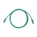 Eaton Tripp Lite Series Cat6a 10G Snagless Molded UTP Ethernet Cable (RJ45 M/M), PoE, Aqua, 6 ft. (1.8 m)