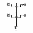 Tripp Lite by Eaton TV Monitor Flex-Arm Desktop Clamp Quad-Monitor 13-27in Displays
