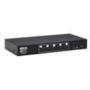 Tripp Lite by Eaton 4-Port DisplayPort Dual-Display KVM Switch - 4K 60 Hz USB 3.2 Gen 1 HDCP 2.2 USB Sharing
