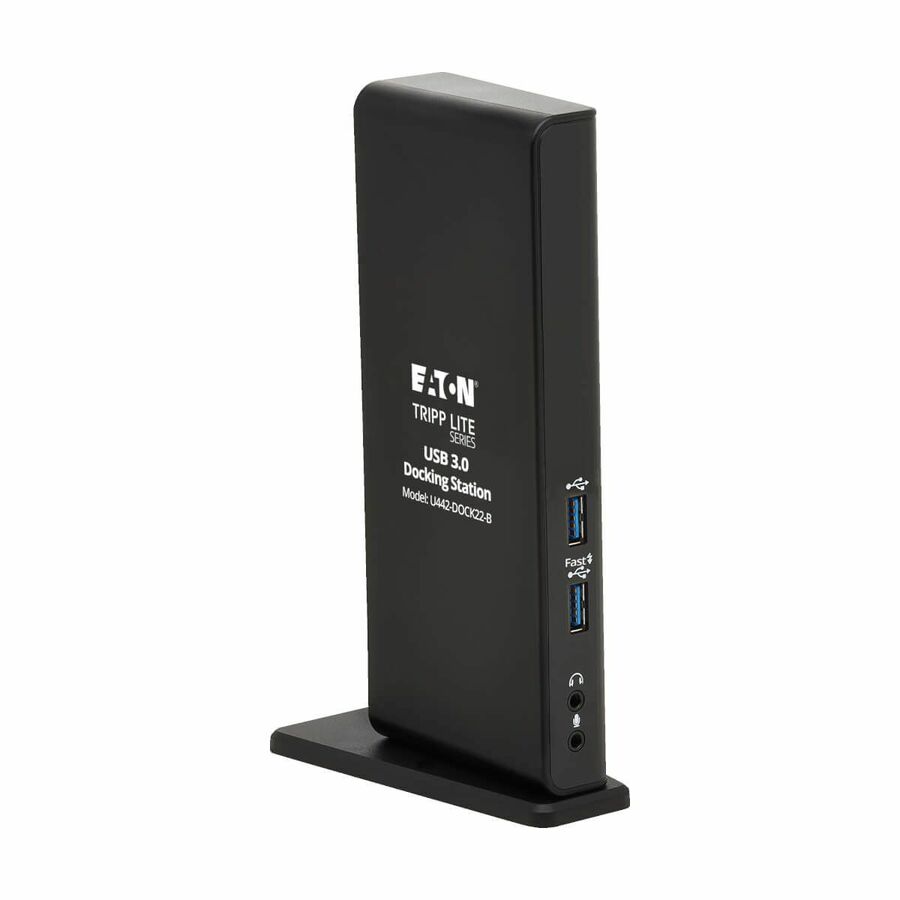Eaton Tripp Lite Series USB-A / USB-C Dual Display Docking Station - 1080p 60 Hz HDMI, USB 3.x (5Gbps) and USB 2.0 Hub Ports, GbE