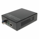 AddOn 10/100/1000Base-TX(RJ-45) to 1000Base-LX(LC) SMF 1310nm 10km POE Media Converter