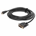 AddOn 6ft HDMI 1.3 Male to DVI-D Dual Link (24+1 pin) Male Black Cable For Resolution Up to 2560x1600 (WQXGA)