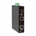Tripp Lite by Eaton Industrial Gigabit Ethernet PoE injector 60W PoE++ 802.3bt Midspan -40â"? to +75â"? IP30 housing Dual 24-57VDC DIN rail 1 Port