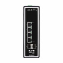 Eaton Tripp Lite Series 4-Port Managed Industrial Gigabit Ethernet Switch - 10/100/1000 Mbps, 2 GbE SFP Slots, -40° to 75°C, DIN Mount, TAA