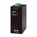 Tripp Lite by Eaton Hardened Gigabit Fiber to Ethernet Media Converter 10/100/1000 Mbps RJ45/SFP -10�° to 60�°C DC Power