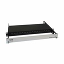Tripp Lite by Eaton Spine-Leaf MPO Panel with Key-Up to Key-Up MTP/MPO Adapter - 12F MTP/MPO-PC M/M 8F OM4 Multimode 16 x 16 Ports 1U