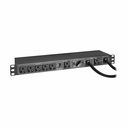 Tripp Lite by Eaton PDU 100-125V 16A Single-Phase Hot-Swap PDU with Manual Bypass - 6 NEMA 5-20R Outlets 2 5-20P Inputs 1U Rack/Wall