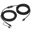 Eaton Tripp Lite Series USB 3.2 Gen 1 Active Extension Repeater Cable (A M/F), 10 m (32.8 ft.)
