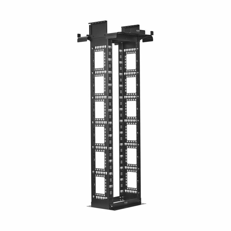 Eaton Tripp Lite Series SmartRack 45U Heavy-Duty 2-Post Open Frame Rack, 12-Inch Deep