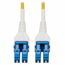 Eaton Tripp Lite Series 100G Duplex Singlemode 9/125 OS2 Armored Fiber Optic Cable (LC/LC Duplex M/M), LSZH, Yellow, 15 m (49.2 ft.)