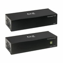 Eaton Tripp Lite Series DisplayPort over Cat6 Extender Kit, Transmitter and Receiver with Repeater, 4K, 4:4:4, PoC, 230 ft. (70.1 m), TAA