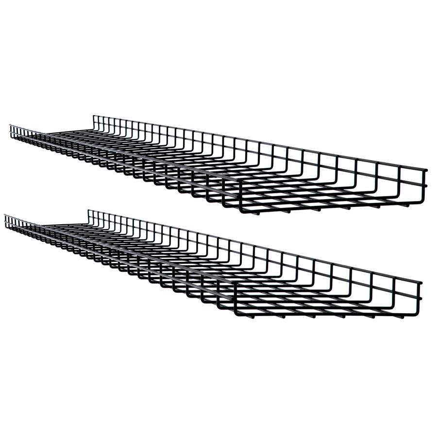 Eaton Tripp Lite Series Wire Mesh Cable Tray - 300 x 50 x 1500 mm (12 in. x 2 in. x 5 ft.), 2-Pack
