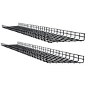 Eaton Tripp Lite Series Wire Mesh Cable Tray - 300 x 50 x 1500 mm (12 in. x 2 in. x 5 ft.), 2-Pack