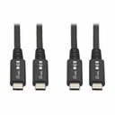 Tripp Lite by Eaton USB4 40Gbps Cable (M/M) - USB-C 8K 60 Hz 100W PD Charging Black 31 in. (0.8 m)