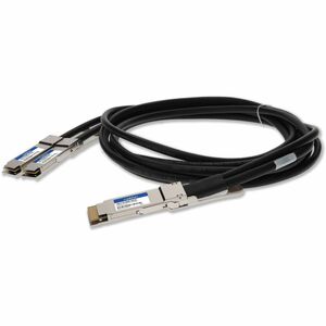 AddOn Arista Networks® CAB-D-2Q-400G-2-5M Compatible TAA Compliant 400GBase-CU QSFP-DD 400G to 2xQSFP56 200G PAM-4 Direct Attach Cable (Passive Twinax, 2.5m)