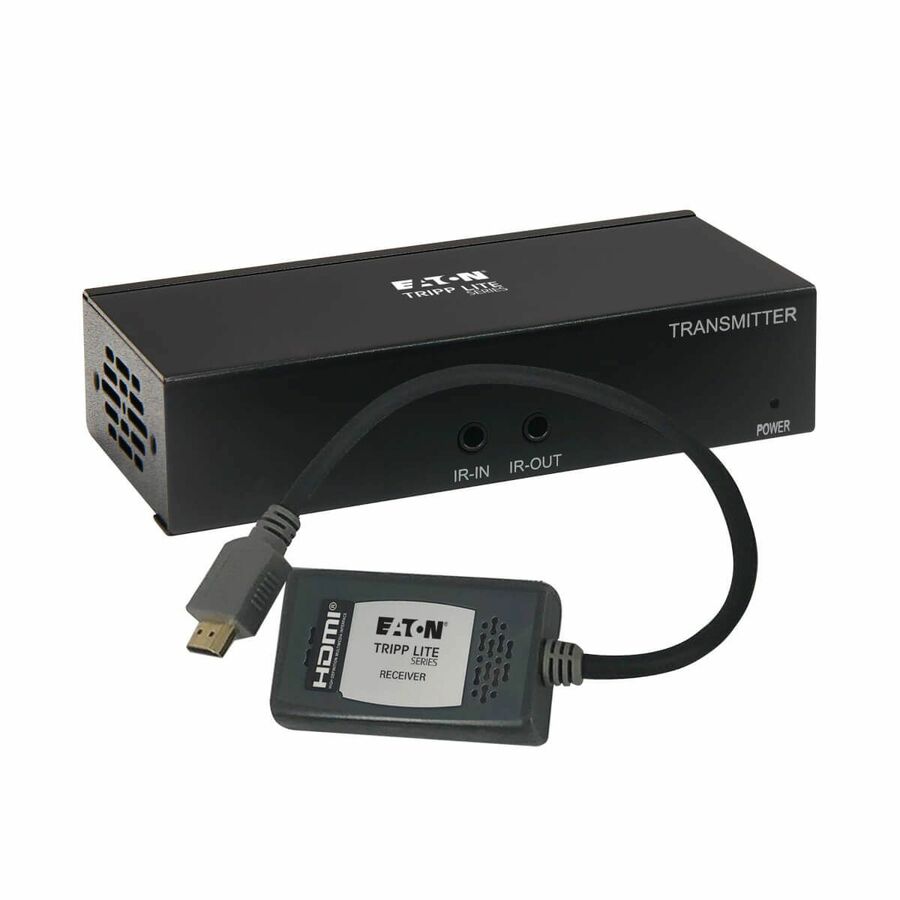 Eaton Tripp Lite Series HDMI over Cat6 Extender Kit, Transmitter and Pigtail Receiver, 4K 60Hz, 4:4:4, PoC, HDR, HDCP 2.2, 230 ft., TAA