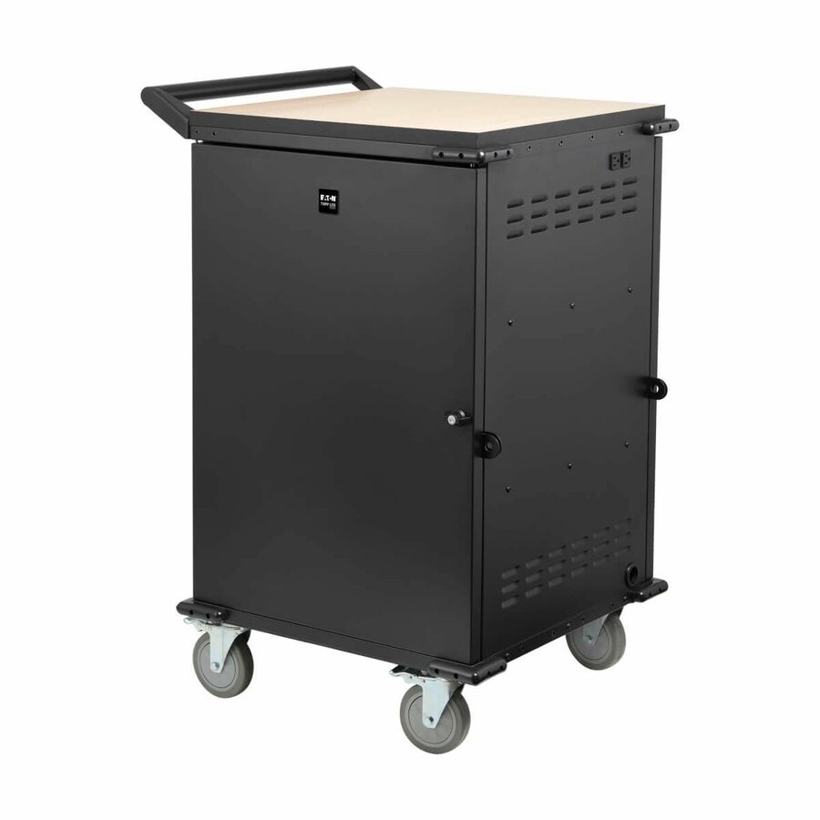 Eaton Tripp Lite Series Locking Storage Cart for Mobile Devices and AV Equipment - Black