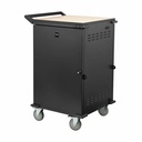 Eaton Tripp Lite Series Locking Storage Cart for Mobile Devices and AV Equipment - Black