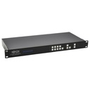 Tripp Lite by Eaton 4x4 HDMI Matrix Switch/Splitter with Audio Extractor Remote Access and Multi-Resolution Support 4K 60 Hz HDR