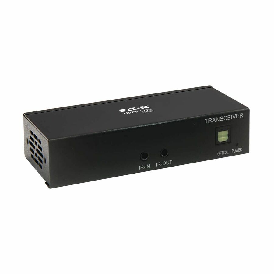 Eaton Tripp Lite Series HDMI over Cat6 Receiver with Repeater, 4K 60Hz, HDR, 4:4:4, IR Transceiver, PoC, HDCP 2.2, 230 ft., TAA