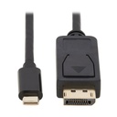 Tripp Lite by Eaton USB-C to DisplayPort Bi-Directional Active Adapter Cable (M/M) 4K 60 Hz HDR Locking DP Connector 3 ft. (0.9 m)