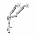 Eaton Tripp Lite Series Dual-Display Gas-Arm Mount for 13" to 34" Monitors - Clamp or Grommet, USB, Audio Ports