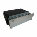 Eaton Tripp Lite Series Preloaded Fiber Patch Panel, 3U - 24x (12F MTP/MPO-APC to 4x LC Duplex F/F) 8F Trunk Cables, OS2 Singlemode, 10 m (32.8 ft.)