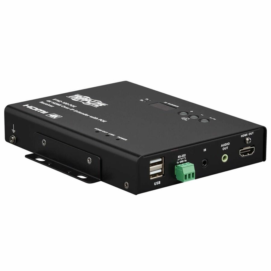Eaton Tripp Lite Series HDMI over IP Decoder - 4K, 4:4:4, PoE, 328 ft. (100 m), TAA