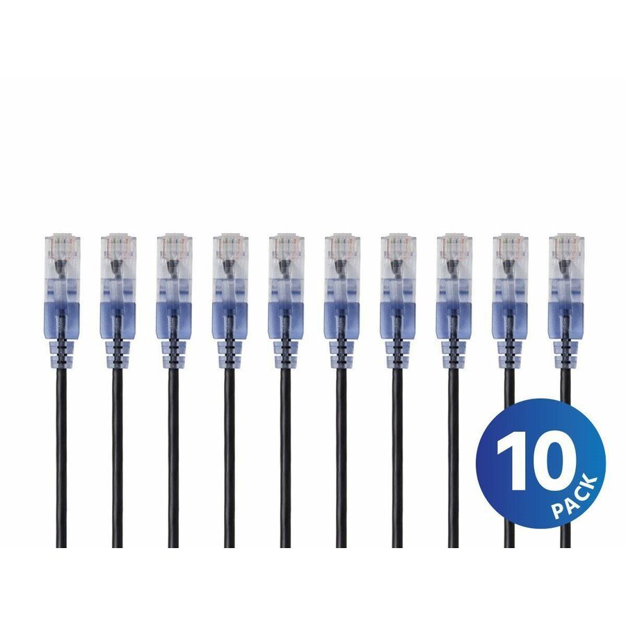 Monoprice SlimRun Patch UTP Category 6a Network Cable
