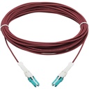 Eaton Tripp Lite Series 400G Duplex Multimode 50/125 OM4 Fiber Optic Cable (CS-PC/CS-PC), Round LSZH Jacket, Magenta, 10 m