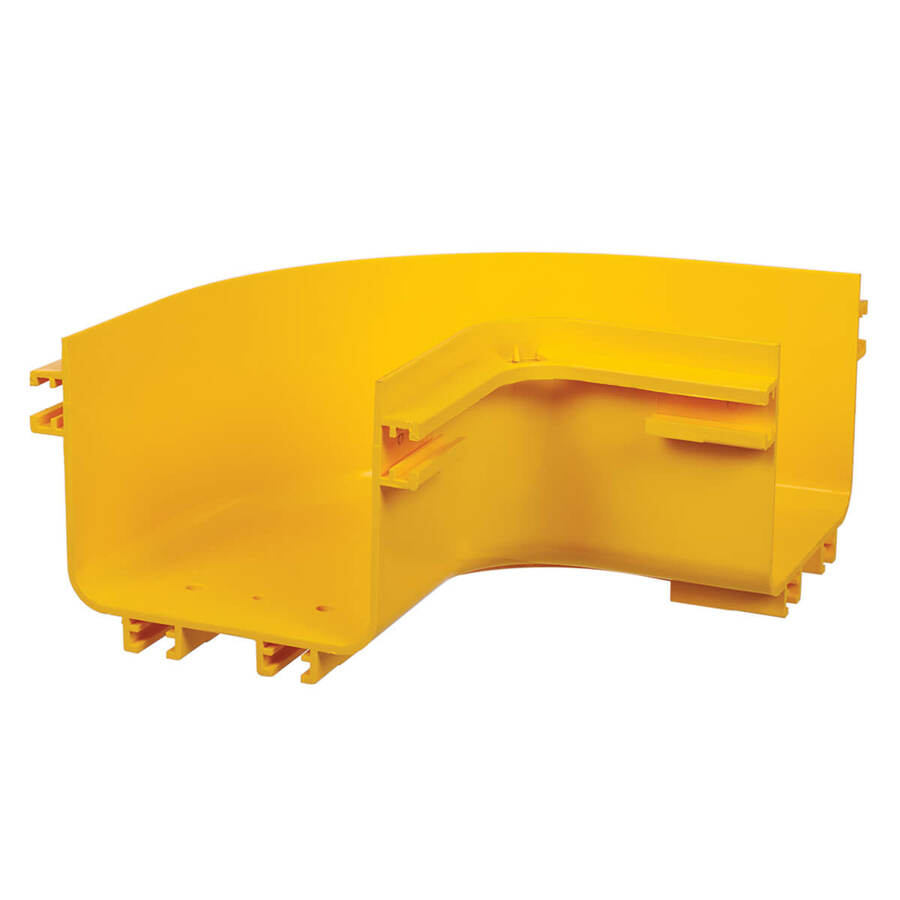 Eaton Tripp Lite Series Toolless Horizontal 90-Degree Elbow for Fiber Routing System, 120 mm (5 in.)
