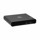 Eaton Tripp Lite Series 2-Port USB-C KVM Dock - 4K HDMI, USB 3.2 Gen 1, USB-A Hub, Remote Selector, 85W PD Charging, Black, TAA