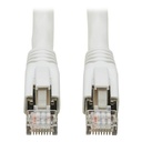 Tripp Lite by Eaton Cat8 25G/40G-Certified Snagless Shielded S/FTP Ethernet Cable (RJ45 M/M) PoE White 50 ft. (15.24 m)